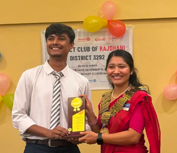 Secretary of Rotaract Club of Rajdhani Kathmandu